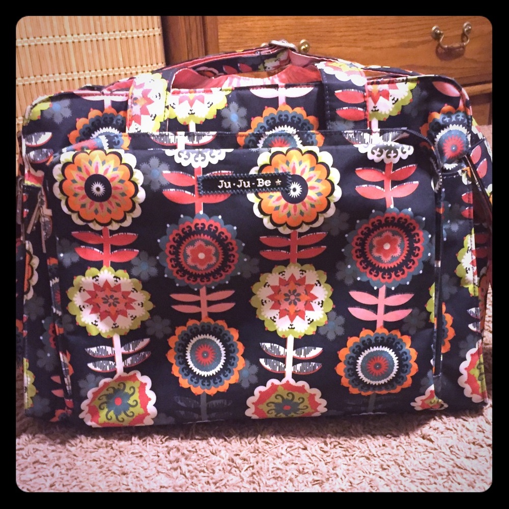 JuJuBe Be Prepared in Dancing Dahlias